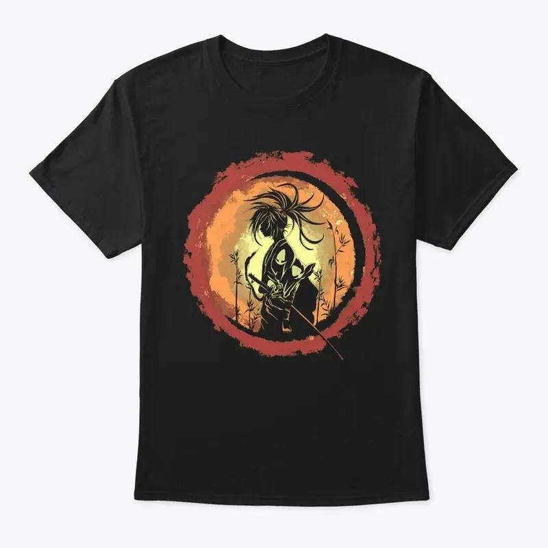 Swordsman Sun Anime Tee