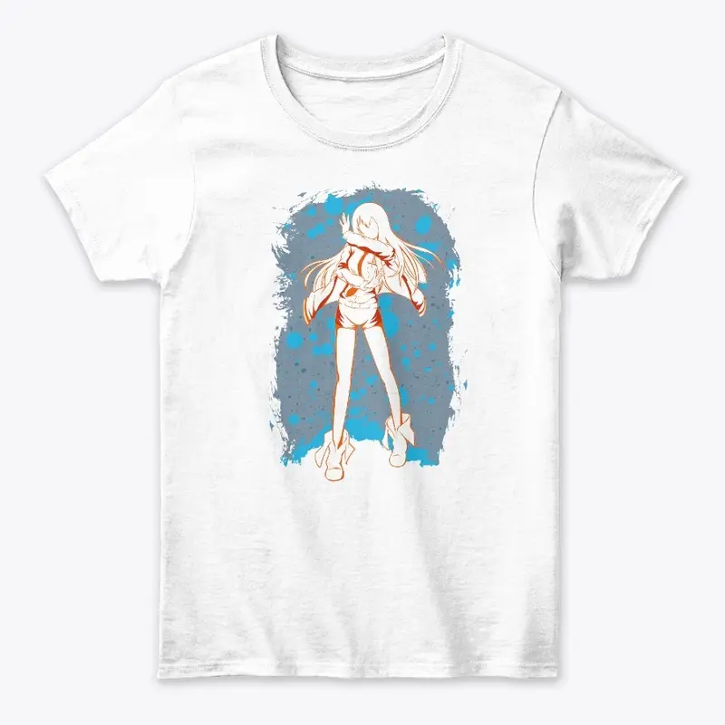 Magical Girl Anime Womens Tee